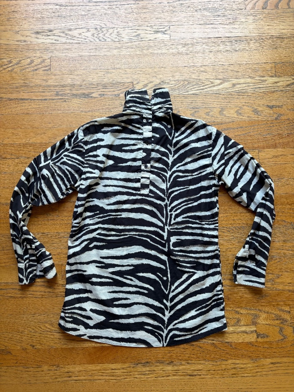 DRIES VAN NOTEN - ZEBRA TOP - SIZE 38 - Picture 3 of 4
